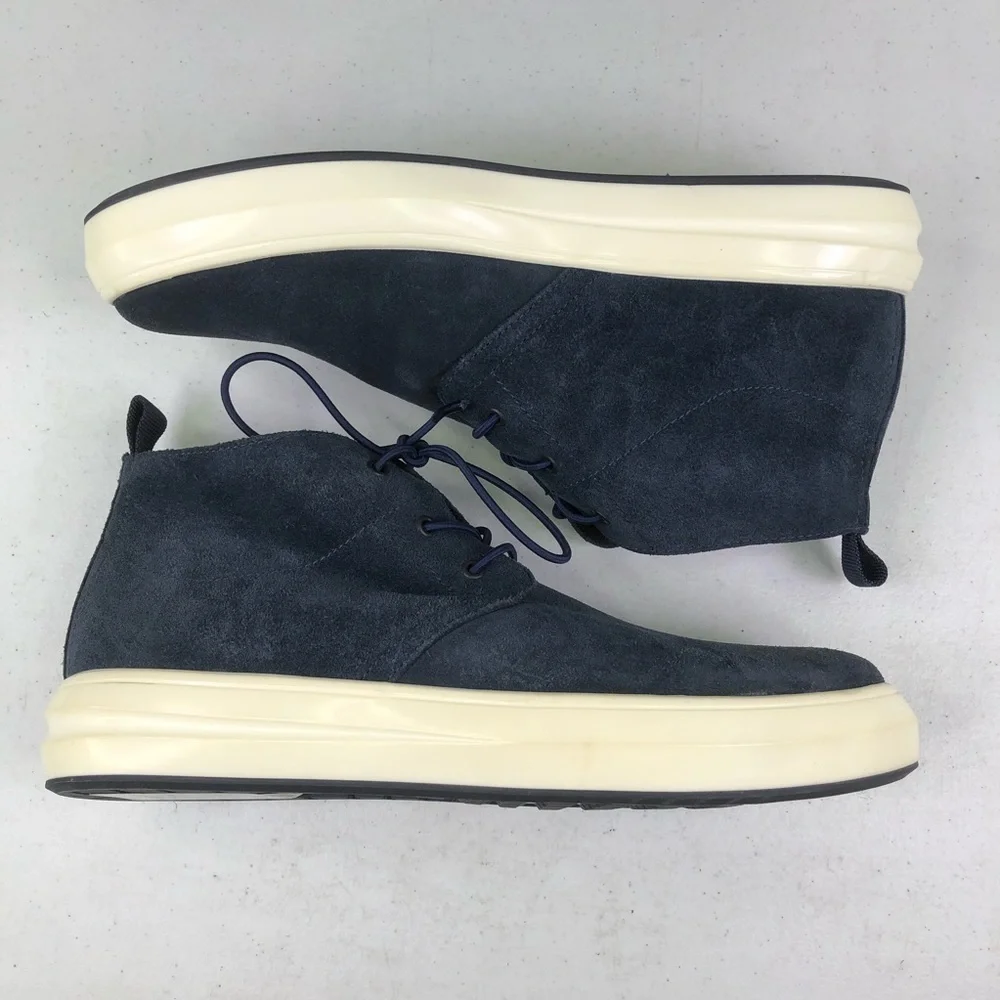 KENNETH Cole Navy The Mover Chukka Boots